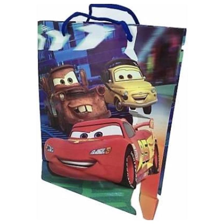 CARS THEME GOODY BAGS For Gifts Printed Party Bag  Pack Of 3