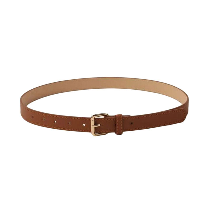 Ladies Belts 2021 fashion Belt Leather Female Wide Belt Waistband For Girls Simple and plan design for Jeans and Pants