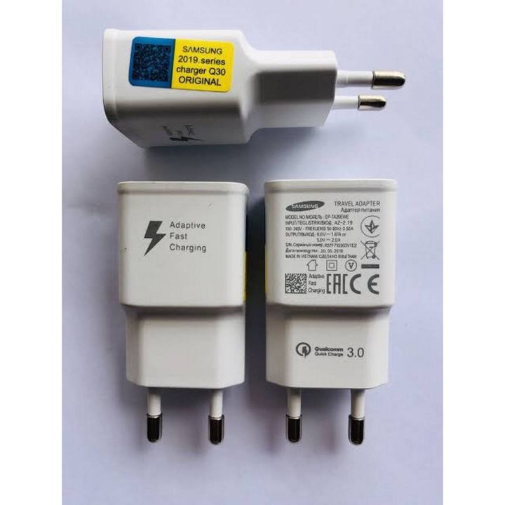 S10 / S10 Plus 100% Original Quality Super Fast Charger / Quick Adapter Plug for S20 / S20 Plus / S10 / S10 Plus / All Smart Mobiles