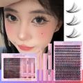 Diy Lash Extension Kit,Cluster Eyelash Extension Kit,Individual Lashes Kit, Lash Glue and Lash Applicator. 