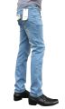 Men Jeans Pant Sky Blue Stretchable Cotton Massimo Light Blue Casual Pants for Boys for Formal & Regular. 