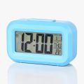 Multifunctional Electronic Clock   Student Dormitory Bedside Electronic Clock with Luminous Temperature Time Little Alarm Clock   Desktop Desk Clock. 
