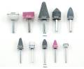 10pcs 3mm & 6mm Ceramic Stone Mounted For Rotary Die Grinder Drill Bit Tool Kit. 
