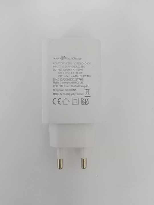 Oppo Orignal 67 watt Adapter QualComm 5,0 Quick Charge with Oppo Orignal Cable 120 Watt