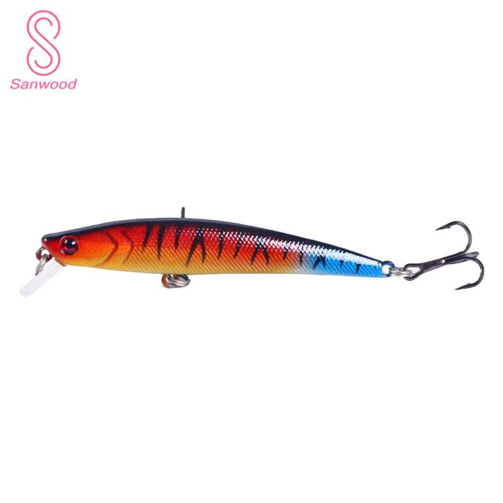 Artificial Lure Sharp Hook Fishing Bite Long Tongue Minnow