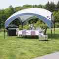 FAST PITCH SHELTER xl 4.5 X 4.5 for Garden and Camping, Sturdy Steel Construction, Large Tent,. 