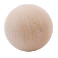Wooden Balls Without Bore Dia. 50mm/60mm/70mm/80mm Exercise Wooden Ball Durable DIY Painted Exercise Wooden Ball. 