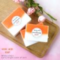 Ko skin whitening soap, hand malic acid soap, dark black gic soap, glutain, made by glycin bleaching and brightening face. 