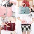 Foldable Travel Duffel Bag, Waterproof Lightweight Carry-on Bags, Suitable for Overnight, Holiday, Shopping, Weekends, Outing, Gym. 