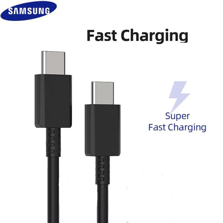 Original Samsung S22 S22 Ultra S22 Plus S21 S20 5G 25w Cable Surper Fast Charge Type C To Type C Pd PPS Quick Charging For Galaxy Note 20 Ultra 10
