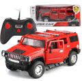 1:16 5-Channel RC Hummer with Open Door, Red. 