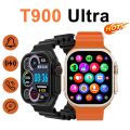 T900 Series 8 T900 Pro Ultra Smart Watch For Men Women 2.09" Full Touch Bluetooth Call Smartwatch Men Women Ultra Watch / T900 Ultra Smart Watch With 2 Strap. 