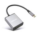 MOKiN  USB C to VGA Adapter,Thunderbolt 3 USB C(Type C) to VGA Adapter Male to Female Converter for MacBook Pro 2018/2017, iPad Pro, Samsung Galaxy S9/S8, Lenovo 900,D ell XPS 13,HP Spectre x2 Surface Go and More Newest Updated Version (Space Gray). 