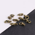 Lobster Clasps Exquisite Electroplating Wear-resistant Jewelry Lobster Hooks. 
