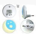 Night Light Socket with Sensor, LED Night Light, EU Plug. 
