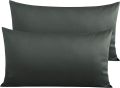 Premium Quality Solid Color Pack of 2 Cotton Pillowcase 20" by 30". 
