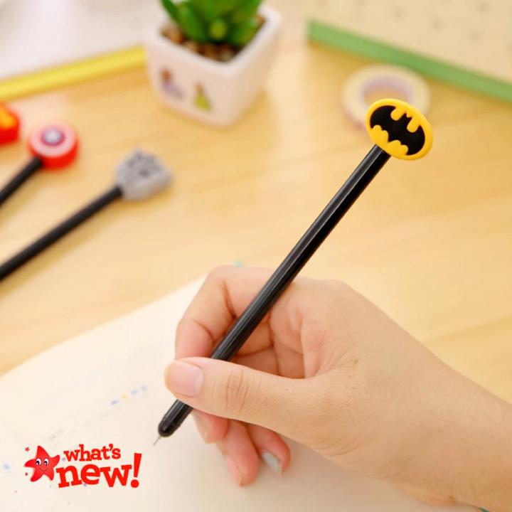 Batman Gel Pen for kids Student Gifts School Office Stationery