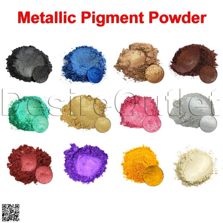 Mica Mineral Powder Metallic Pigments For Crafting Artwork Nail Art Epoxy Resin Dye DesireOutlet
