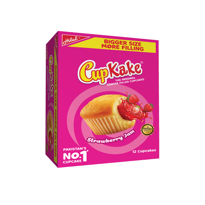 CUP KAKE ( STRAWBERRY ) 12Pec/Box