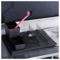 IKEA RINNIG Dish-washing brush, Green brush with suction cup and handle. 