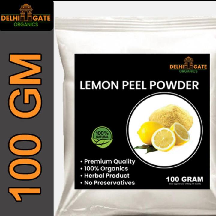 Organic Lemon Peel Fine Powder  100 Grams
