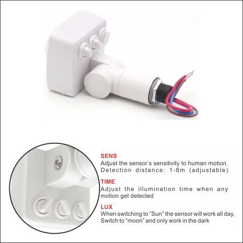 PIR%20Motion%20Sensor%20Human%20Motion%20Detector%20Light%20Switch%20Adjustable%20Auto%20On/Off%20Light%20Switch%20AC85-265V%20180%20Degrees%20Indoor%20Outdoor%20Waterproof%20IP67%20-%20Image%202