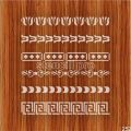 Art Deco Accent Border Stencil Painting for Home Wall Art Decor Painting on Canvas Paper. 