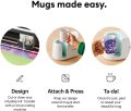 Cricut Mug Press - Mug Heat Press Machine for Cup Sublimation, for use with Infusible Ink Materials, Bulk Tea Mug Blanks, Coffee Cup Transfer Printing, DIY Projects. 
