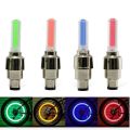 4 PCS Motion Activated Glow Bike Flashlight Car Motorcycle Tire Valve Caps Wheel Light – Amazing Fantastic Bicycle Accessory. 