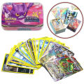 42 Pcs Pokemon Trading Cards Tin Pack Silver Tempest - 42 pcs Anime Cartoon Pokemon English Version Tcg Card For Fans Collection Multicolor Cards Tin Pack - Assorted. 