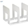 Book Stand Four Section Sturdy Acrylic Bookends Handbag Divider Shelf for Table Study Room Bookcase. 