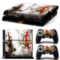 2025 MJSTYLEO Knight PS4 game console color sticker god of war color film sticker whole body pain sticker handle sticker. 