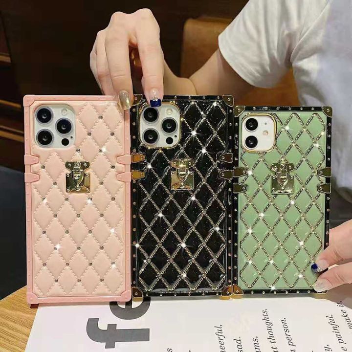 Fashion Luxury Square High Quality Phone Case For iPhone 11 12 13 Pro Max 7 8 Plus X XS XR 11 Pro 12 Mini Soft Back Cover