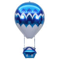 4D Color Hot Air Balloon Aluminum Balloon Helium Balloon Mylar Aluminum Foil Balloons Party Hot Air Balloon for Birthday Party, Wedding, Baby Shower, Thanksgiving, Christmas. 