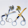 IYI Turgut Alp Axe Pack of 2 Metal Keychains Beautiful Keychain for Cars and Bikes Fashion keyrings  keychain for boys - keychain for kids - keychain for girls - keychain for bag - stationary - keychain for car - customized keychain - High quality. 