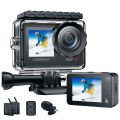 Campark V40 4K Action Camera 30FPS 20MP WiFi Waterproof Sports Camera with Touch Screen Video Vlogging Camera. 
