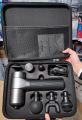 Rechargeable Infinity Massager PR Pro Imported massage device | 6 in 1 multiple attachements, 6 speed level, for targeted body muscle pain relief with powerful battery backup.. 
