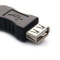 USB 2.0 type A Female to type B Male Printer Scanner Adapter Converter Connector. 