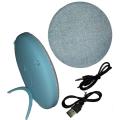 Portable Wireless Bluetooth Speaker Fabric Desktop Wall Hanging + Stand Function - Multicolour. 
