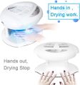 Professional Air Nail Dryer for Hand and Feet Home & Salon Use - UV Air Nail Dryer for Both Hands and Feet 400W, Air Nail Fan Dryer for Nail Polish,  Automatic Sensor Warm & Cool Breeze. 