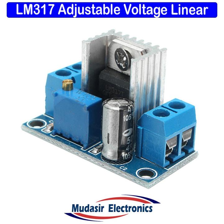 LM317 Adjustable Voltage Linear Regulator Power Supply LM317 DC-DC 4.2-40V To 1.2-37V Step Down Buck Converter Module