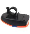 LED Front Head Light & Bell Horn Hooter Siren Alarm Bicycle Cycling LED Front Light. 