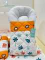 Export Quality Baby Bed Set With Mosquito Net 3 Pillows And 1 Bedding Comforter ,Full package ForNew Born Baby.Colors Available. 