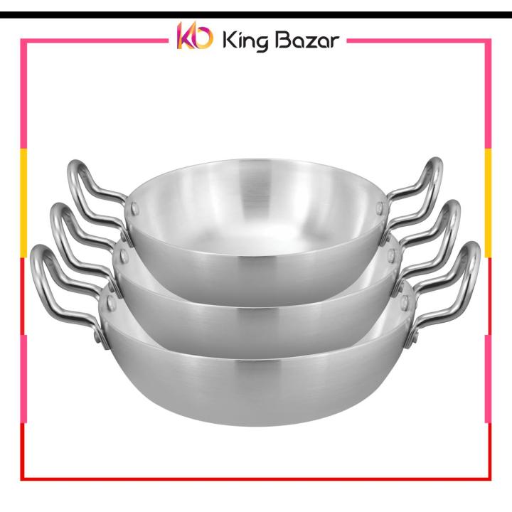 Baby Small Wok Set - Pack of 3 Mini Woks for Cooking and Frying