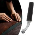 Leather Edge Edge Creasing Tool Durable Grooving Device Slotting Leather Craft Leather Tools Crimper Leather Tools DIY Skiving Edger. 