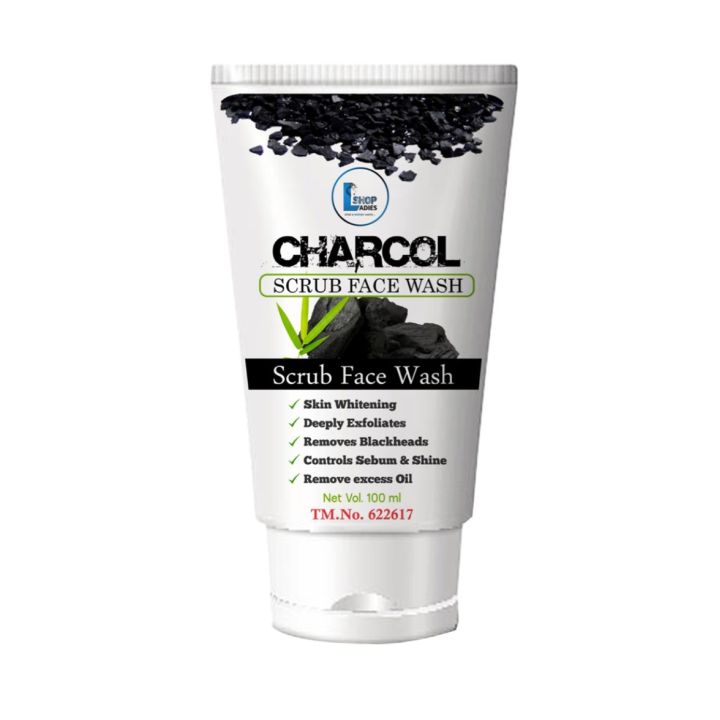 Charcol%20Scrub%20Face%20Wash%20-%20Best%20For%20Oily%20Skin%20%7C%20%20100ml%20By%20Ladiesshoppk%20-%20Image%202