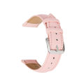Factory wholesale leather watch strap plain pin buckle head leather strap red, white, blue, purple pink men's and women's straps. 