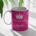 Personalized Princess Mug. 