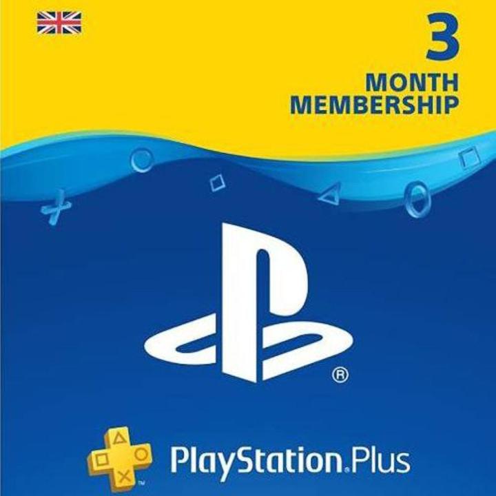 PLAYSTATION PLUS - 3 MONTH MEMBERSHIP FOR (UK)