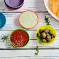 PACK OF 6 - Premium Plastic Sauce Bowl: Convenient and Durable Container for Sauces. 